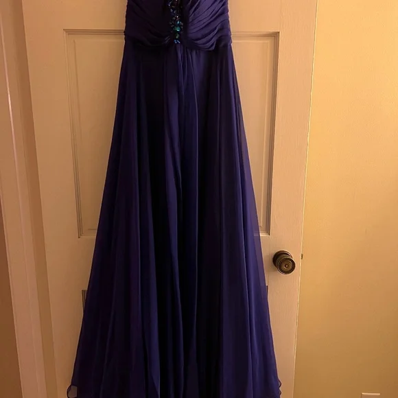 open lace back dress Purple Swirl Pleated One Shoulder Maxi Dress – PinkBlush main image 0